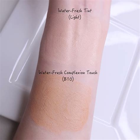 chanel les beiges water fresh complexion touch - b20|chanel les beiges foundation swatches.